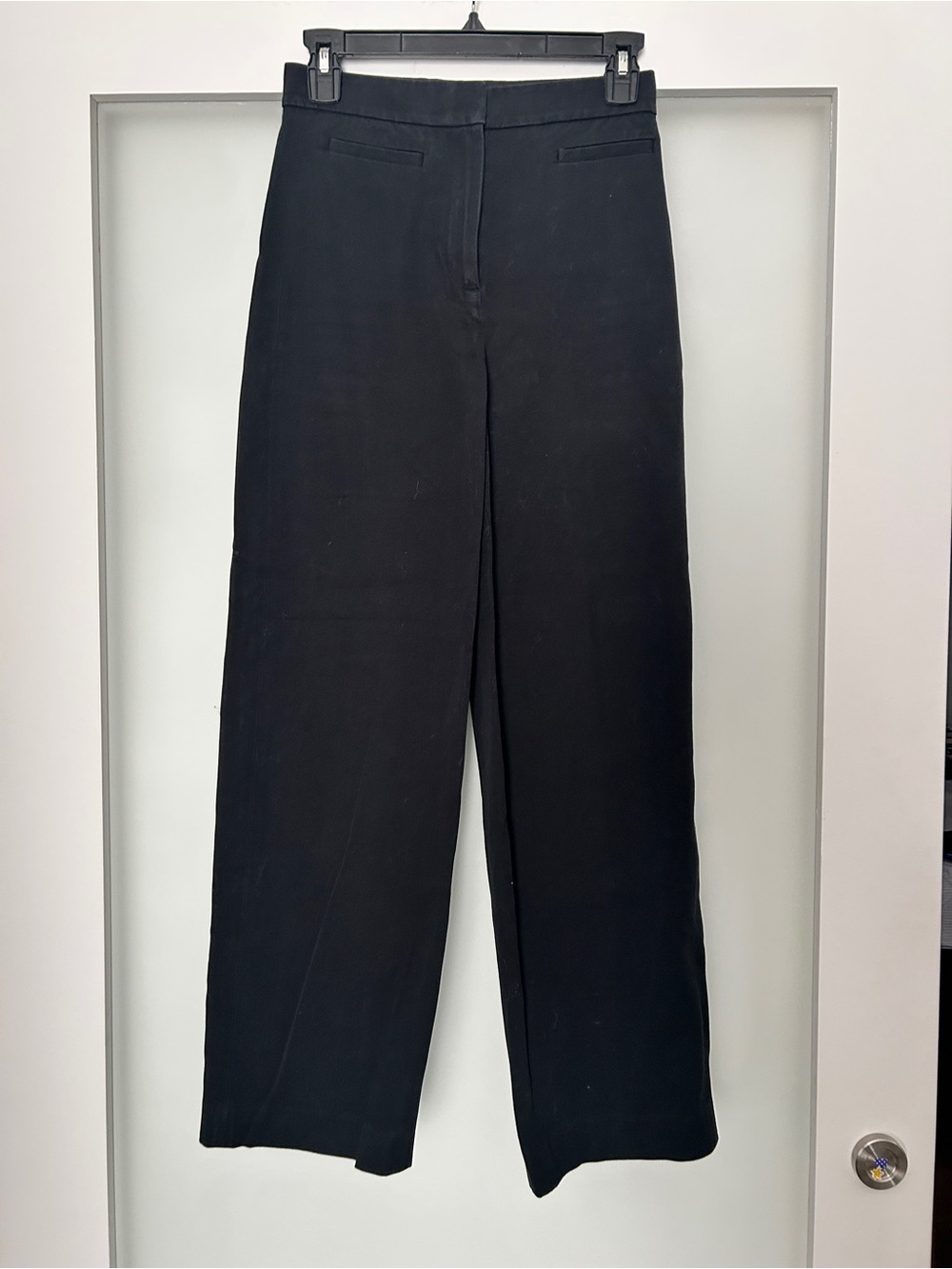 & other stories black straight leg trouser pants 4